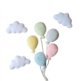 NAIXUE Accessoires de photographie pour bébé - Nuage de dessin animé - Jouet pour nouveau-né - Support de photo - Accessoires de