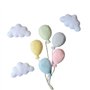 NAIXUE Accessoires de photographie pour bébé - Nuage de dessin animé - Jouet pour nouveau-né - Support de photo - Accessoires de