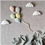NAIXUE Accessoires de photographie pour bébé - Nuage de dessin animé - Jouet pour nouveau-né - Support de photo - Accessoires de