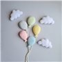 NAIXUE Accessoires de photographie pour bébé - Nuage de dessin animé - Jouet pour nouveau-né - Support de photo - Accessoires de
