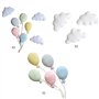 NAIXUE Accessoires de photographie pour bébé - Nuage de dessin animé - Jouet pour nouveau-né - Support de photo - Accessoires de