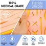 Kit de dissection avancé de haute qualité en acier inoxydable Kit de formation de suture Tampon de suture avec lames de poignée 