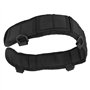 Ceinture d'entraînement en plein air multifonctionnelle de forme ergonomique ceinture de chasse pour la randonnée (noir)