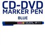 4 x pointe fine CD DVD Marqueurs permanents red-green-blue-black EAU / UV résiste