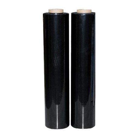Lot de 2 rouleaux de film étirable résistant pour palettes - Idéal pour l’emballage (maison
