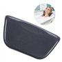 Oreillers de bain noirs pour baignoire, oreiller de salle de bain, oreillers de bain spa, coussin de baignoire en cuir PU étanch