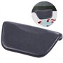 Oreillers de bain noirs pour baignoire, oreiller de salle de bain, oreillers de bain spa, coussin de baignoire en cuir PU étanch