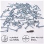 5 x 30 mm Vis en métal Tête bombée modifiée Auto-taraudeuse (200