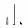 Lot de 50 vis en acier carbone phosphate noir 4