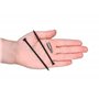 Lot de 100 vis à bois en acier carbone phosphate noir 4,2 x 90 mm, vis pour cloison sèche, fixations pour panneaux d'aggloméré, 