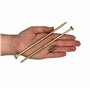Lot de 30 vis à bois universelles en acier zingué jaune Tête Torx Tête fraisée Vis à panneaux d'aggloméré 6,0 x 160 mm