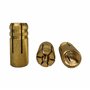 Marcopol Lot de 10 chevilles d'ancrage en laiton M14 x 41 mm