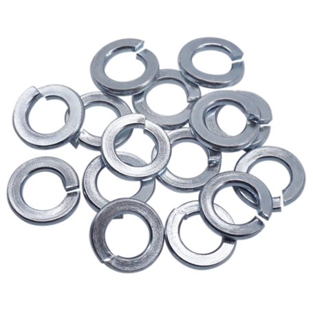 Lot de 100 rondelles à ressort DIN 127 M8 - Rondelles métalliques - Rondelles à ressort fendues (100