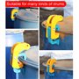 LèVe-Tambour à ChaîNe Lève-fûts De Grue, Chaîne De Levage G80 Avec Crochet En Acier Au Carbone, Outil De Transport Pour Barils P