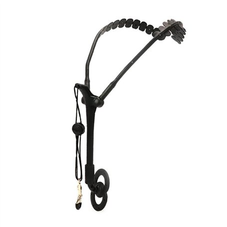 Sangle d'épaule double pour saxophone - Sangle de cou réglable - Harnais professionnel sans stress sur le cou