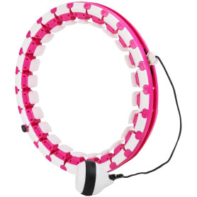 Smart Hula Hoop Rose/Blanc