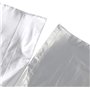 SANYGIENE | Sac Poubelle Transparent 50l PE recyclé | Lot de 100 Sacs 50 Litres (2 Rouleaux de 50 Sacs) | Solide (14µ) - Etanche