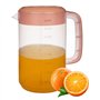 SMELEYOU Poud à Eau Plastique Pouche à Carafe 4l Grande PANCEUR DE Dur Carafe Pitcherie Transparente Pichet Pichet pour Boissons