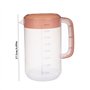 SMELEYOU Poud à Eau Plastique Pouche à Carafe 4l Grande PANCEUR DE Dur Carafe Pitcherie Transparente Pichet Pichet pour Boissons