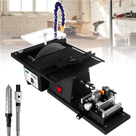 Machine polissage et meulage pierres précieuses 5 en 1