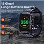 OBA Montre connectée OUKITEL BT20 avec écran AMOLED 1,96" Bluetooth, Assistant Vocal, Moniteur de fréquence Cardiaque, podomètre