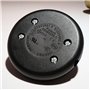 Interrupteur à pied rond 250 V Noir Certifié CE Interrupteur pour lampadaire et lampe de table Interrupteur intermédiaire