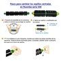 MIRTUX Kit de pièces de rechange pour Roomba série 500 - Compatible avec Roomba 510 530 535 545 550 555 560 570 575 580 585 595.