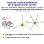 MIRTUX Kit de pièces de rechange pour Roomba série 500 - Compatible avec Roomba 510 530 535 545 550 555 560 570 575 580 585 595.