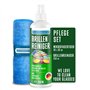Blum Manufaktur Nettoyant pour lunettes, 250 ml, spray, avec chiffon en microfibre de 30 x 30 cm, fabriqué en Allemagne