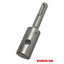 WERHE Foret professionnel pour Auger 150 mm double arbre pile bien robuste avec adaptateur SDS plus