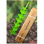 WERHE Foret professionnel pour Auger 150 mm double arbre pile bien robuste avec adaptateur SDS plus