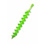 WERHE Perceuse de terre 100 mm avec réceptacle SDS Plus Pointe de perçage robuste Perceuse de pieux Perceuse de pieux Double arb
