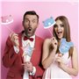 30 pcs Kit Photo Booth Gender Reveal Party Animation Gender Reveal Fête Prénatale Accessoires Photobooth Photo Props Photocall p