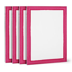 Drysift Lot de 4 tamis à sec avec cadre en aluminium robuste et écran en polyester | Largeur de maille : 60