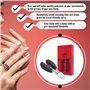 KLIPP Coupe-ongles pour ongles épais - Coupe-ongles incarnés et cuticules en acier inoxydable avec lames courtes, poignées ergon