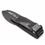 KLIPP Coupe-ongles pour homme avec récupérateur – auto-agrippants très résistants avec levier ergonomique pour garder les ongles