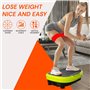 Bonplus BP | Plateforme Vibrante avec Siège | Wonder Fit | Rock n Fit | Plaque Vibrante Fitness | Combat la Cellulite | Comprend