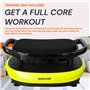 Bonplus BP | Plateforme Vibrante avec Siège | Wonder Fit | Rock n Fit | Plaque Vibrante Fitness | Combat la Cellulite | Comprend