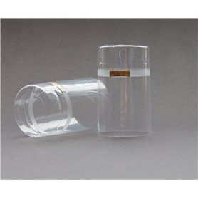 AE-GLAS : Capsules rétractables Transparentes avec Bande détachable (⌀ = 32