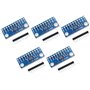 TECNOIOT 5 pièces LIS3DH LIS3DSH Module de capteur d'accélération triaxial accéléromètre à Trois Axes