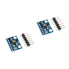 TECNOULAB 2 pièces AD9833 microprocesseurs programmables DDS Interface série à Onde sinusoïdale carrée