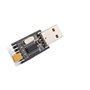 TECNOULAB 1 pièce Module convertisseur USB vers TTL UART CH340G CH340, commutateur 3.3V 5V + câbles