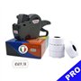 Ferlabel Machine DE Prix Manuelle Pro 8 CARACTÈRES KIT Complet DE 4 Rouleaux D'ÉTIQUETTES 26x12