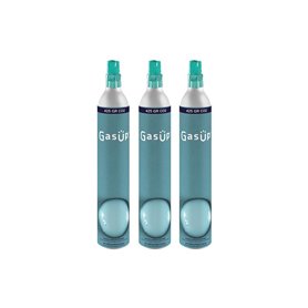 Lot de 3 cylindres de CO2 60 litres GasUp Compatible avec toutes les marques (GasUp
