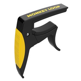 Monkey Loop Prime Capo A/E - Capo pour guitare acoustique et électrique - Capo pour guitare - Protecteur de manche et grip en ca