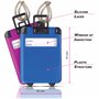 2 PCS - Etiquette Valise Avion GAMBC® - étiquette valise - Etiquette Bagage - Accessoires Voyage - étiquette bagage avion + 4 au