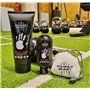 Power Beast Pack Magnesie Liquide 200Ml + 50Ml + 60Gr Boule Chalk Rechargeable, Liquid Chalk, pour la Gymnastique, Escalade, hal