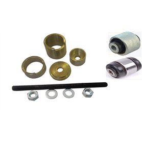 SET D'EXTRACTION ET D'INSERTION SILENT BLOC Outil Extracteur MONTAGE DEMONTAGE SILENT BLOC Essieu arriere PRESSE MECANIQUE Suspe