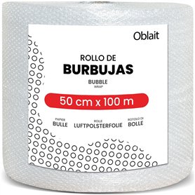 Rouleau Papier bulle 50 cm x 100 m - Idéal pour le emballage