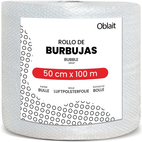 Rouleau Papier bulle 50 cm x 100 m - Idéal pour le emballage